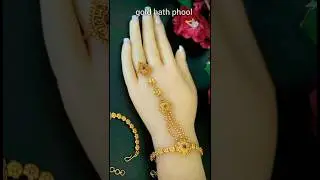 Gold Hath Phool Designs #youtubeshort