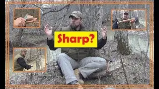 Knife And Axe Sharpening In The Field
