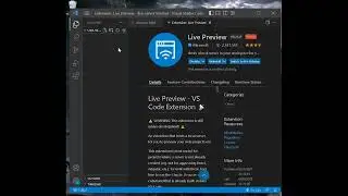 How to enable live preview in Visual Studio Code