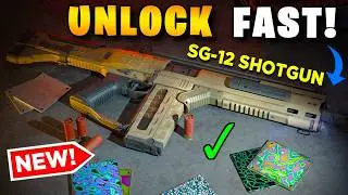 Самый быстрый способ получить дробовик SG-12 в Black Ops 7 и Warzone (Как быстро разблокировать S...