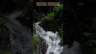 4K Ultra HD WATER STREAM / #shorts #waterstreamsounds  #waterstream