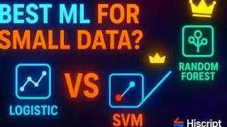 Best Algorithm for Small Datasets: Logistic vs SVM vs Random Forest