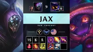 Jax Support vs Veigar - NA Diamond Patch 25.06