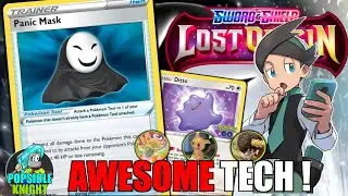PANIC MASK : Become INVINCIBLE ! Ditto / Shedinja Combo ! PTCGO Gameplay (Pokemon LOST ORIGIN)