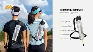Aonijie E4432 Lightweight External Waterproof Storage Bag - Tas Tambahan Trekking Pole