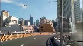 From Airport New Sky Way to Ayala Makati City and Edsa Philippines