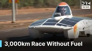 WATCH: Solar Cars Hit Record Speeds Using Desert Winds | DRM News | AI1N