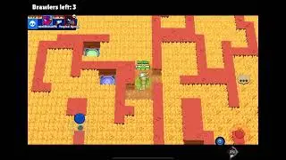 Crazy custom maze map in brawl star!(ranking 2)