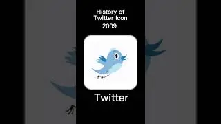 History of Twitter Icon (2006-2024) #shorts #twitterx #history #iconapp