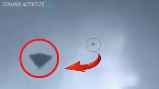Incredible UFO Over Australia | Multiple Pyramid Shaped UAP Making Presence Known Around The World
