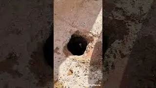 How to dig earthing hole| Solar| Copper bonded Earth Rod| Shorts अर्थिंग होल कैसे खोदें #solar
