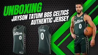 UNBOXING: Jayson Tatum Boston Celtics Nike Authentic City Edition Jersey | Bill Russell Tribute |