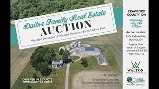 Crawford Co, OH Historical Home & Land Auction - August 24th, 2022