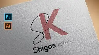 Typography Text Logo Design -  in Illustrator | Design 707 | Urdu / Hindi