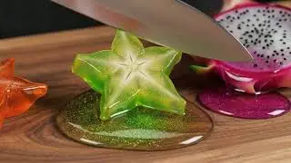 The crunch is so satisfying! 🧠✨ Which fruit should I slice next? Tell me in the comments! 👇