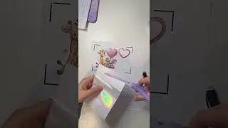 Baby girl shaker card made with cricut maker 3