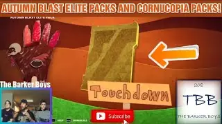 AUTUMN BLAST ELITE PACKS ARE SO INSANE AND ALSO THE CORNUCOPIA'S OPENED! MADDEN 21 PACK OPENING!