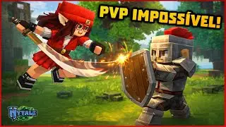 TESTEI o PRIMEIRO SERVIDOR de SURVIVAL GAMES no Hytale&hellip; PvP INSANO!