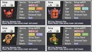 How to Change Rotom's Forms - Pokemon ROWE 2.0.3.2