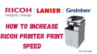 How to increase Ricoh Printer Print speed / Fix Ricoh Printer Slow Print issue.