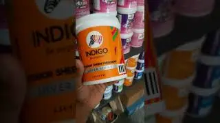 indigo interior sheen emulsion| price |extra coverage |rich sheen | Indigo paints |colorvlog #shorts