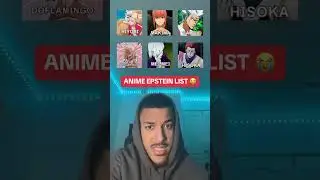 1 MINUTE TO ASSEMBLE THE ANIME EPSTEIN LIST 💀 #onepiece #jujutsukaisen #naruto #hunterxhunter #dbz