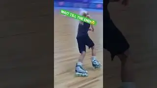 Wicked Fast Rollerblade/Skate Race🏁🤪 😜 Watch Until the end! you Need to See This!⛸️👀Super Fast
