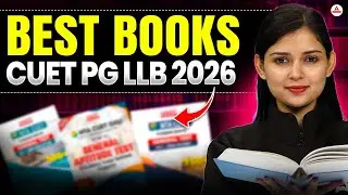 Best Books for CUET PG LLB 2026 | CUET PG Law Book 2026 | DU & BHU LLB Entrance Book List