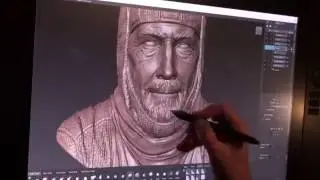 Douglas Mawson Mudbox Sculpt-Timelapse.