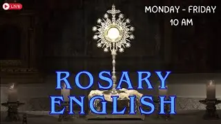 Holy Hour I Rosary in English I The Five Luminous Mysteries | 22.01.2026