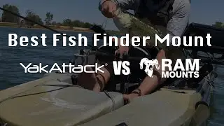 Fish Finder Mount Comparison - YakAttack vs Ram Mounts