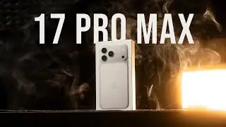 iPhone 17 Pro Max Unboxing + Carved Wood & Resin Phone Case