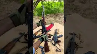 1000 meters AKM Russian Empty magazine #shortsfeed #shortvideo #trending #fire #shorts #target