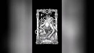Full Cthulhu Ancient One Art Creation Process - Start to Finish Dark Art story
