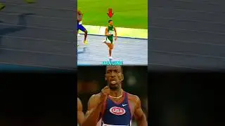 Two 400m World Record Holder Race Each Other: Michael Johnson vs. Wayde Van Nierleek
