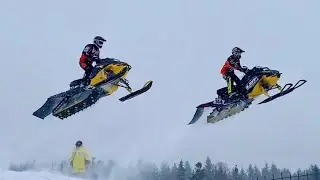 Sainte Sabine snocross race! SCMX round 2!