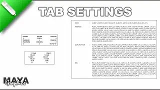 Master Tab Settings in CorelDRAW | Perfect Text Alignment Made Easy!