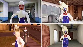 Evil Nun Ice Scream Mod Vs Ice Scream 6 Vs Evil Nun Ice Scream Funny Game Vs Ice Scream 7