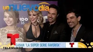 Señor de los Cielos ganó el premio Súper Serie Favorita | Un Nuevo Día | Telemundo