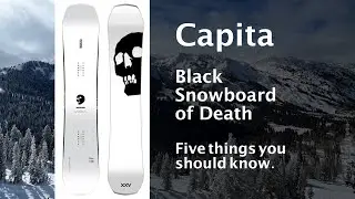 Capita Black Snowboard of Death Review