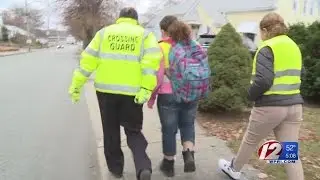 North Providence students joining Walking School Bus movement