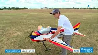 A Brienne-le-Château, rencontre avec un passionné d'aéromodélisme