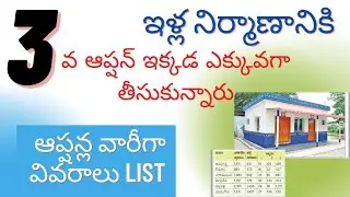AP government giving 3 options for model houses full details.