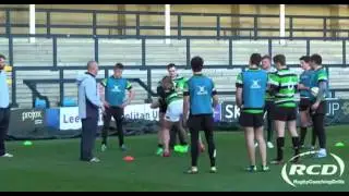 Rugby Drill: How to Coach the Choke Tackle