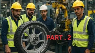 Part 2 ✅ Motorcycle Wheels Manufacturing in Pakistan👉  Factory Process & Handmade Production