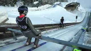 Flying with #SkiJumping (In volo con il Salto con gli sci)