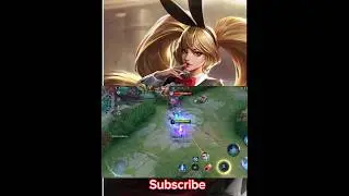 Layla VS Hanabi Best fight gameplay #mobilelegend #shorts #laylabestbuild