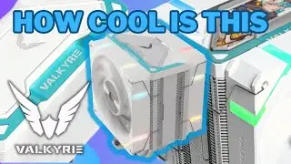 Valkyrie VIND SL125 CPU Cooler Review (best looking cpu cooler, is it one of the best cpu coolers?