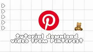 tutorial download video from Pinterest ✧*。