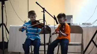 Anisen and Aymon Thibodeaux playing Carriere Brothers Breakdown